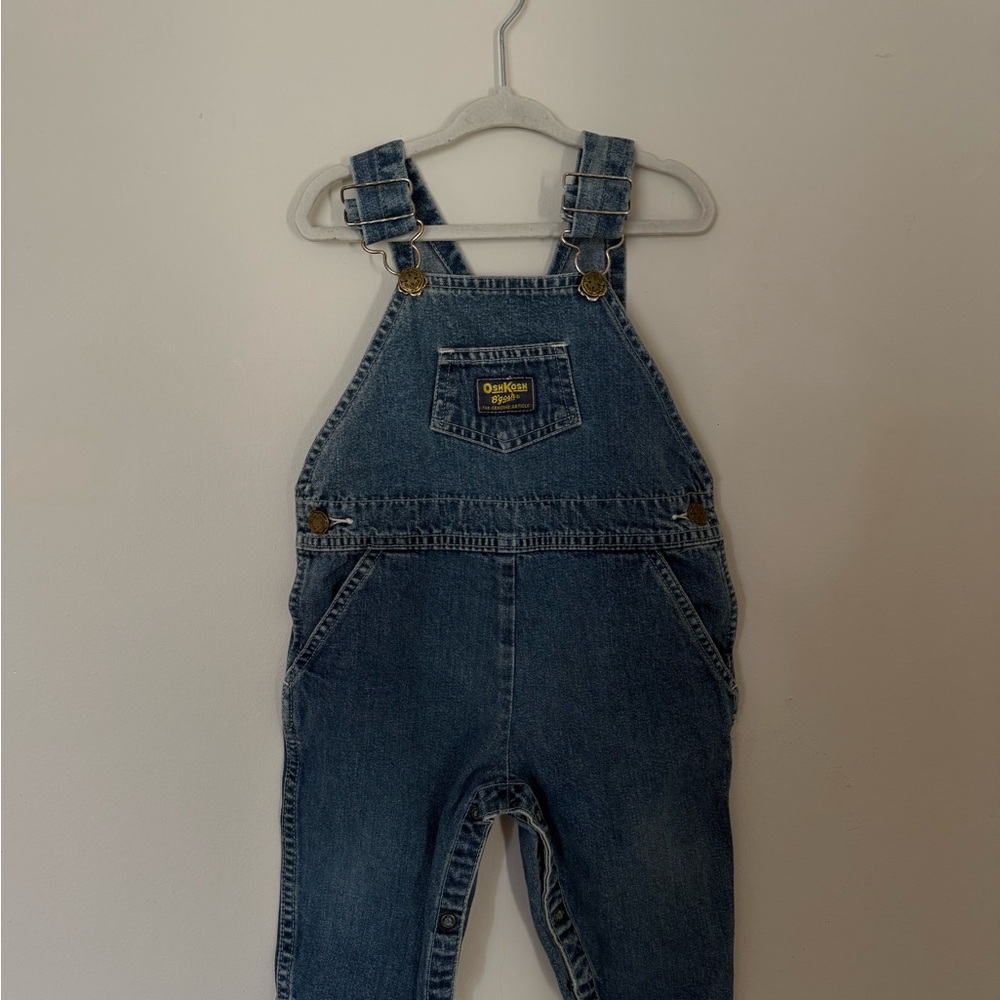 VINTAGE Papertag OshKosh B'gosh Classic Blue Overalls